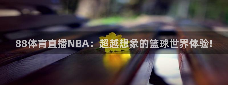 jrs飞速直播：88体育直播NBA：超越想象的篮球世界体验!